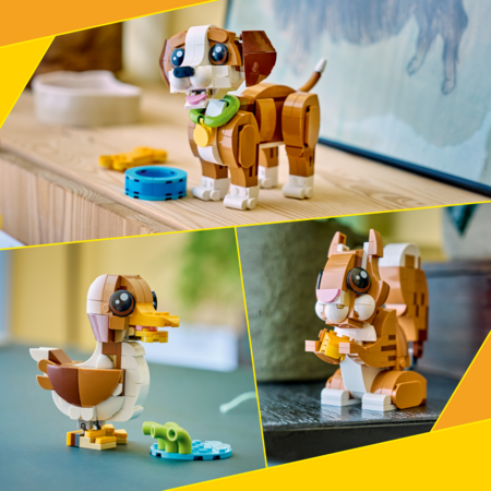 31382 LEGO® CUTE ANIMALS: PLAYFUL PUPPY DOG 