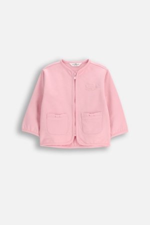 COCCODRILLO džemperis ar rāvējslēdzēju, rozā, izmērs 