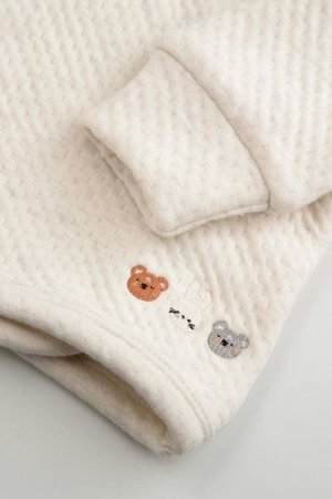 COCCODRILLO džemperis ar rāvējslēdzēju, smilšu krāsa, 