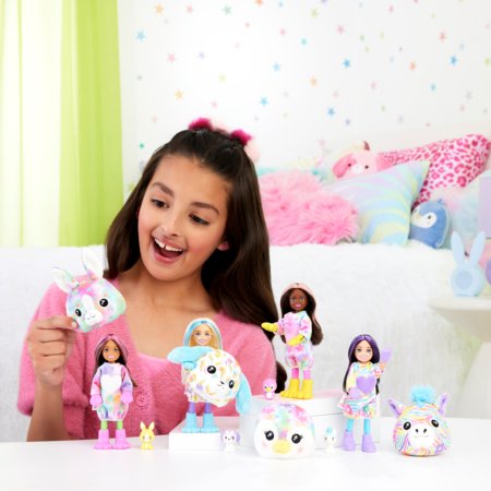 BARBIE Čelsija Cutie Reveal lelle krāsu sapnis, HRK42 