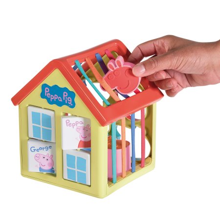 TOOMIES šķirošanas spēle Peppas Activity House, E73528 