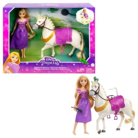 DISNEY PRINCESS lelle un zirgs Rapunzel, HLW23 HLW23