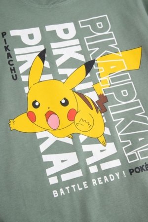 COCCODRILLO t-krekls ar īsam piedurknēm, zali, WC6143216LBD-011-098, 98 