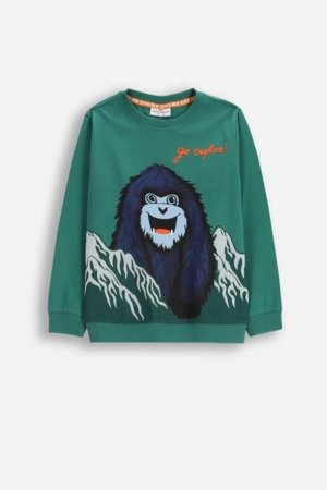 COCCODRILLO t-krekls, zaļš, ZC5143101YBK-011-110, 110 cm 