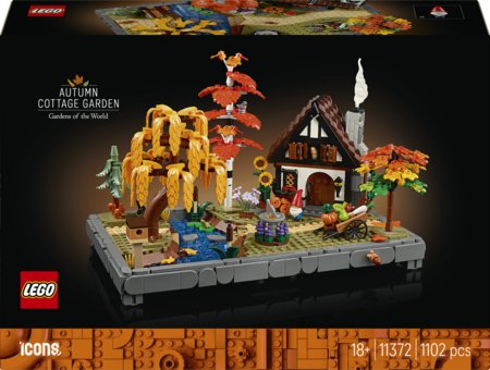 11372 LEGO® Icons Rudens kotedžas dārzs 