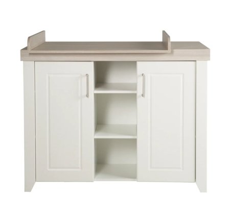 ROBA plats pārtinamais galds FELICIA, White/Luna elm, 1732775 