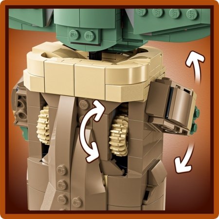 75403 LEGO® Star Wars™ Mandalorian Grogu™ lidojošajos ratiņos 