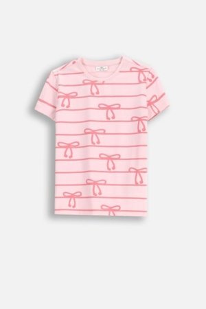 COCCODRILLO krekls ar īsām piedurknēm EVERYDAY GIRL C, rozā, WC5143209VGC-033-152, 152 cm 