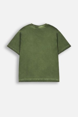 COCCODRILLO t-krekls ar īsam piedurknēm, zali, 