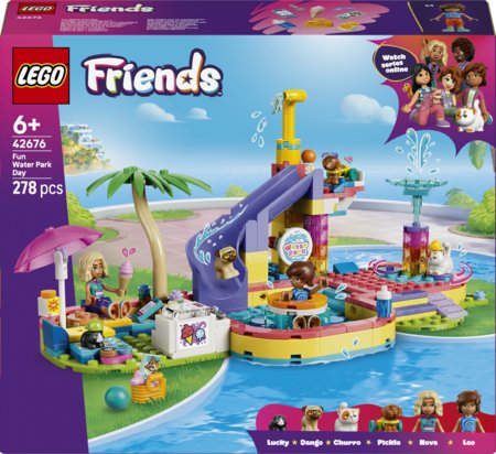 42676 LEGO® Friends Aizraujošā diena akvaparkā 