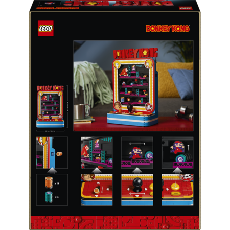 72051 LEGO® Donkey Kong™ spēļu automāts 