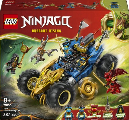 71856 LEGO® NINJAGO® Jay pārveidojamais auto 