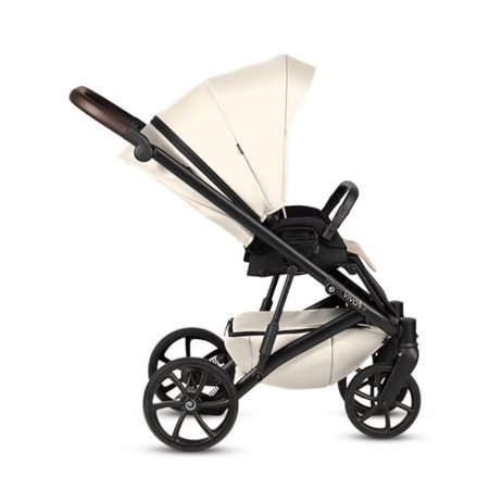 TUTIS universāli ratiņi VIVA 6+ LEATHER 2/1, Vanilla, 1612086 