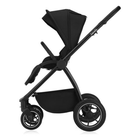 LIONELO universāls ratiņi MERIL 3in1, Black onyx 