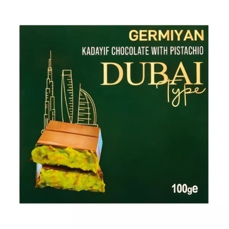 GERMIYAN piena šokolāde DUBAI, 100 g., MIX1441 