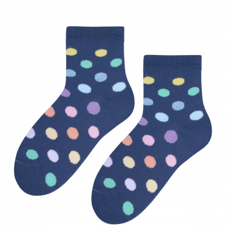 STEVEN Zeķes dots navy 014-260 32-34 014-260 NAVY