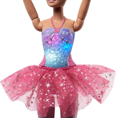 BARBIE Dreamtopia lelle - balerīna ar gaismiņām, HLC25 HLC25