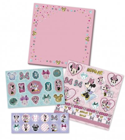 TOTUM DISNEY MINNIE MOUSE uzlīmju komplekts, 580138 580138