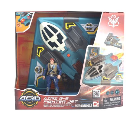 A.C.I.D. rotaļlietu komplekts AIRZ B-2 Fighter Jet, 535200 