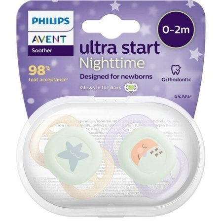 PHILIPS AVENT māneklītis ULTRA START, 0-2 m., 2 gab., SCF075/07 