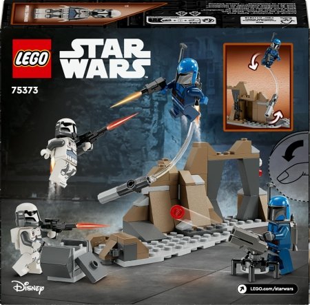 75373 LEGO® Star Wars™ Mandalorian Slēpnis uz planētas Mandalore™: kaujas paka 
