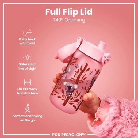 ION8 pudele, Koalas, 350 ml., I8RF350PPKOALA 