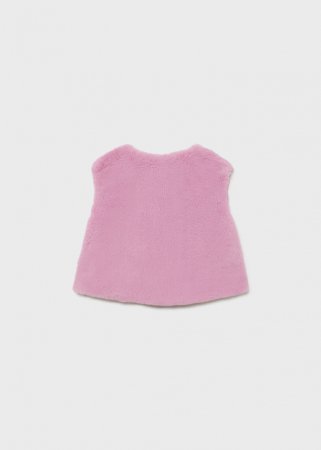 MAYORAL mākslīgās kažokādas veste 4E, mauve, 2390 18 2390-17 9