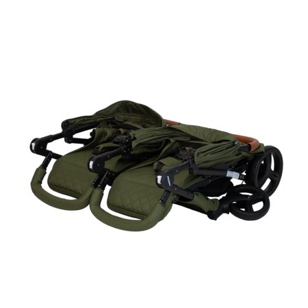 BABYTROLD sporta ratiņi dvīņiem OS2, Olive, 13-82OL 