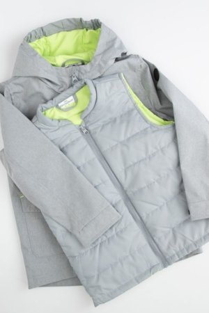 COCCODRILLO jaka, pelēka, cm 