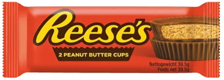 REESE'S šokolādes krūzītes ar zemesriekstu sviestu, 2 gab., bez ĢMO, 39,5 g, AMER1551 