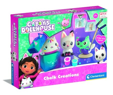 CLEMENTONI CRAZY CHIC Gabby's Dollhouse rokdarbu komplekts, 18798 