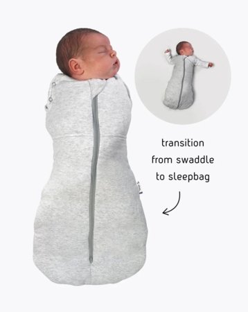 SWEETDREAMERS kokona autiņš, grey, 2,5 TOG, 0-3m., 820651 