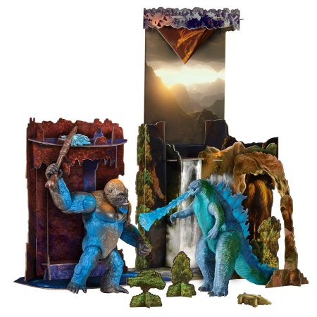 GODZILLA rotaļu komplekts Hollow Earth Figures and Diorama Set, 35293 