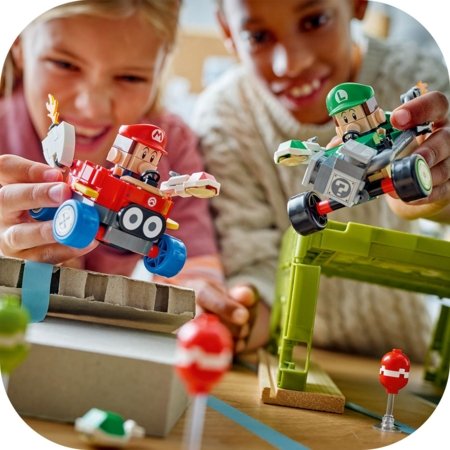72034 LEGO® Super Mario Mario Kart™ – Baby Mario un Baby Luigi 