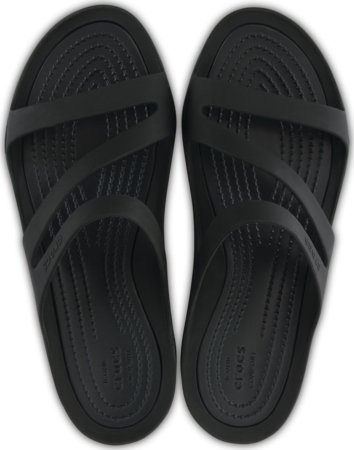 CROCS čības, melni, 203998-060 42,5 izmērs 