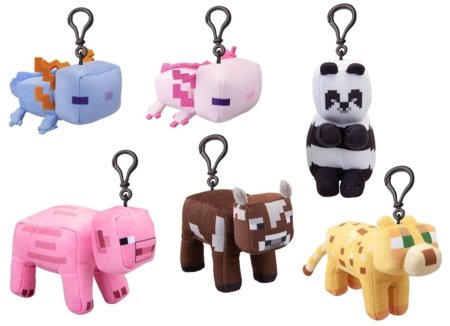MINECRAFT piekariņš Animal 13cm. assort., 466016 