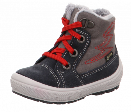 SUPERFIT Apavi grey/red 3-09306-20 26 3-09306-20 25
