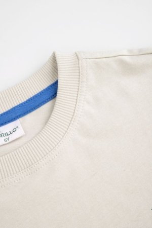 COCCODRILLO t-krekls ar īsam piedurknēm, pelēki, WC6143204RBK-019-098, 98 cm 