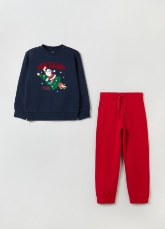 OVS BOY3-10Y JOGGING L/S 2H 3-4 BLUE 001917486 