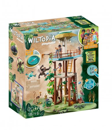 PLAYMOBIL WILTOPIA Pētniecības tornis ar kompasu, 71008 71008