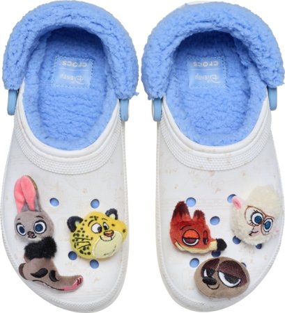 CROCS siltināti kroksi ZOOTOPIA, krāsaini, 211751-90H 38,5 izmērs 