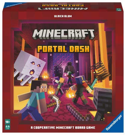 "RAVENSBURGER galda spēle ""Minecraft Portal Dash"", (EN), 27462" 27462