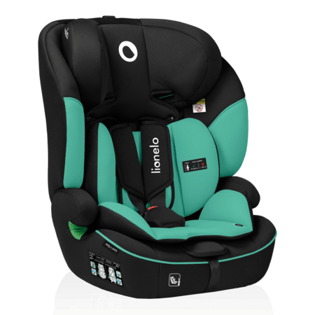 LIONELO autokrēsls LEVI I-SIZE, Green emerald,  76-150 cm., LO-LEVI I-SIZE 