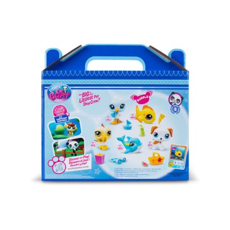 LITTLEST PET SHOP figūriņu komplekts Beach Besties, 517 