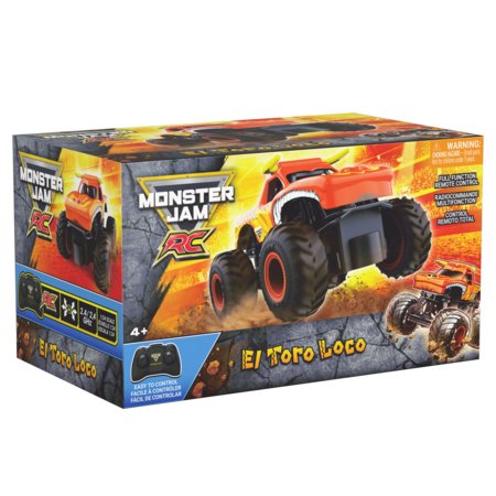 MONSTER JAM RC 1:24 apvidus auto El Toro Loco, 6076631 