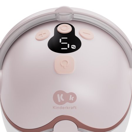KINDERKRAFT pārnēsājamais elektriskais krūts sūknis MAMAFLOW, pink, KEMAFL00PNK0000 