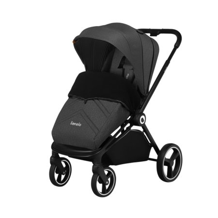 LIONELO ratiņi MIKA 2in1, Grey graphite, LO-MIKA 2IN1  