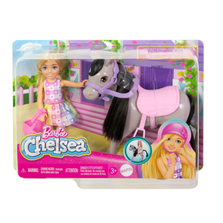 BARBIE Čelsija ar poniju, HTK29 