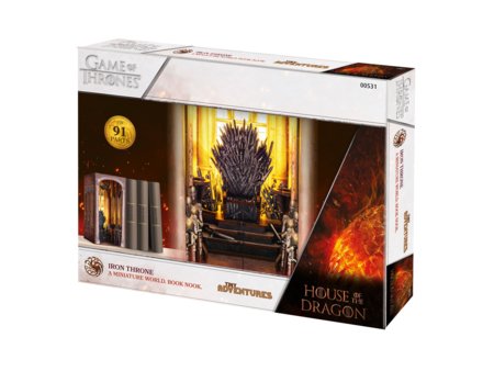 REVELL modelis Iron Throne - House of the Dragon: Tiny Adventures Ar rokām darinātas miniatūras, 00531 