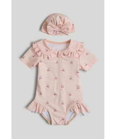 MOTHERCARE peldkostīms un cepure, AX28101, 80 cm 